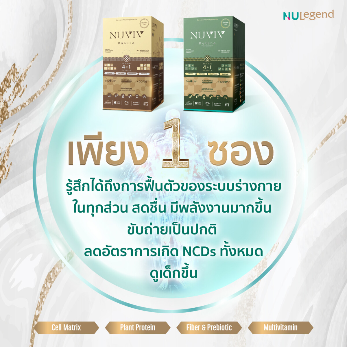 NUVIV Sale Page Banner เพียง 1 ซอง 1920x840 ปรับใหม่ 2 1